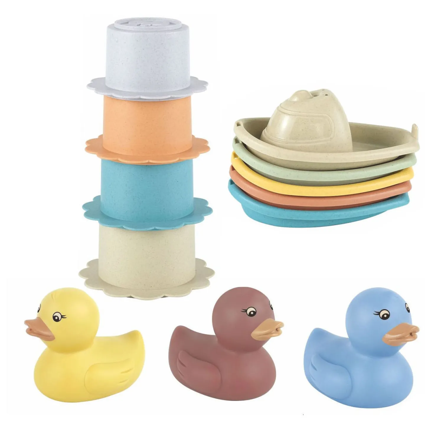 Set Badspeelgoed Pastel, 12dlg.