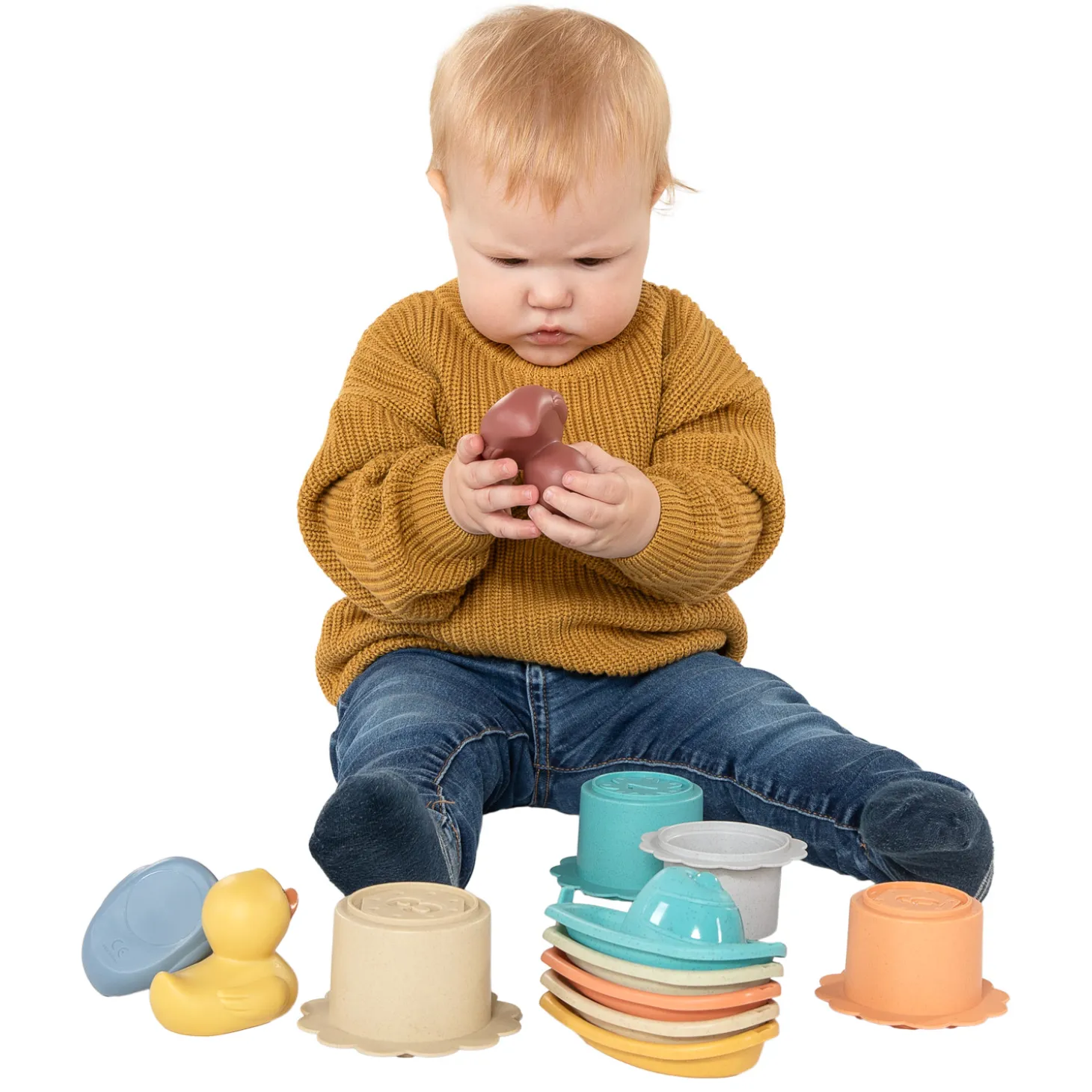 Set Badspeelgoed Pastel, 12dlg.