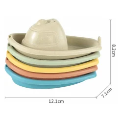 Set Badspeelgoed Pastel, 12dlg.