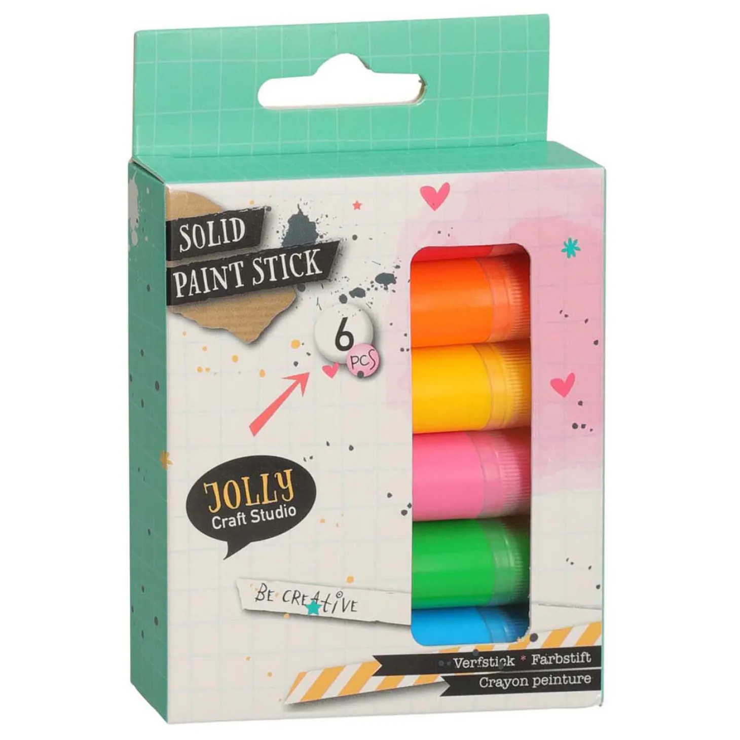 Set Verfsticks - 6st.