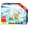 Shape Puzzel Ijsbeer, 100st.
