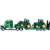 Siku 1837 Dieplader Met John Deere Tractors 1:87