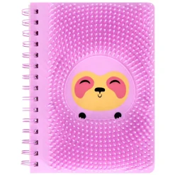 Siliconen Notitieboek met Stekeltjes en Luiaard, A5