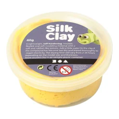 Silk Clay - Geel, 40gr.