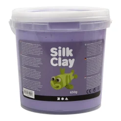 Silk Clay - Paars, 650gr.