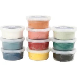 Silk Clay, Pastelkleuren, 10dlg.