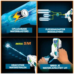 Silverlit Hydro Mad - Mini Waterpistolen 2-pack