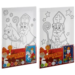 Sinterklaas Canvas Schilderen Op Nummer