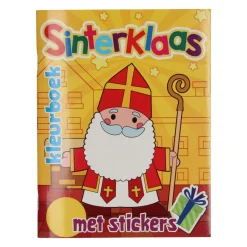 Sinterklaas Kleurboek met Stickers