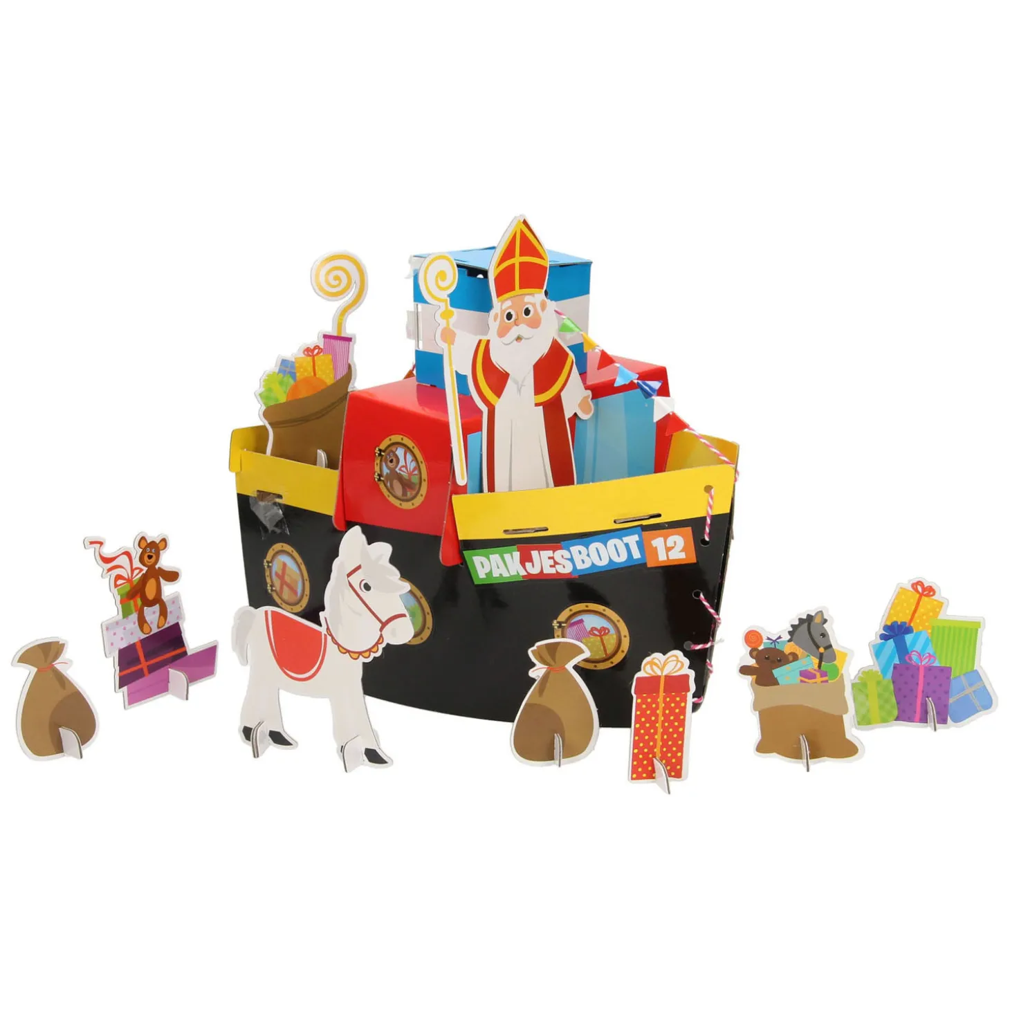 Sinterklaas Knutselset - Maak je eigen Stoomboot