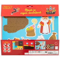 Sinterklaas Knutselset - Maak je eigen Stoomboot