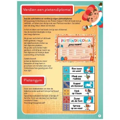 Sinterklaas Pietendiplomaboek met Stickers