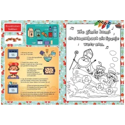 Sinterklaas Pietendiplomaboek met Stickers