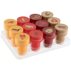 Sinterklaas Zelfinktende Stempels - 12st.