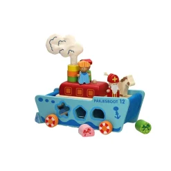 Sinterklaasboot met Pasvormen