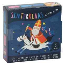 Sinterklaasstickers op Rol, 3 meter