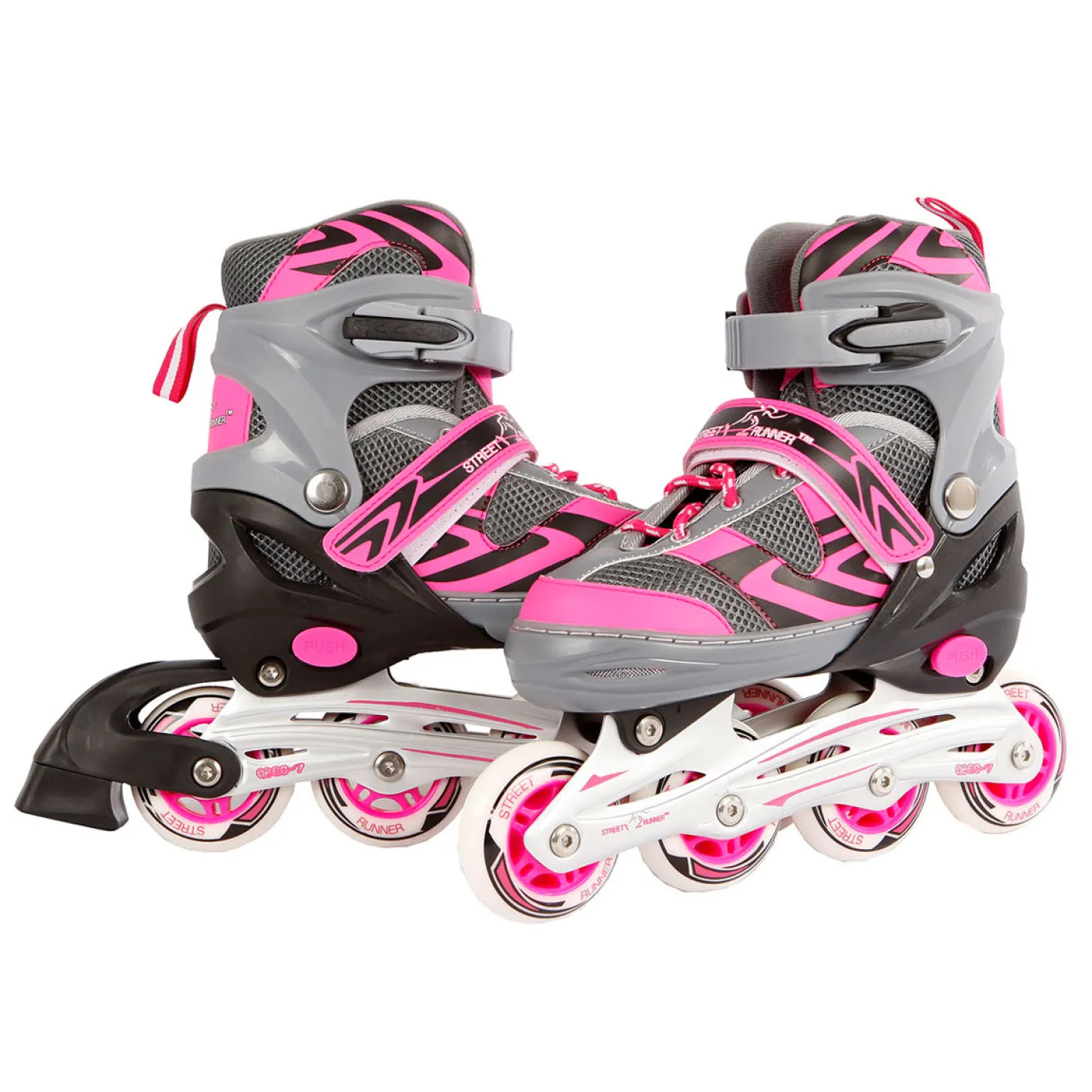 Skeelers Roze/Grijs, maat 37-40