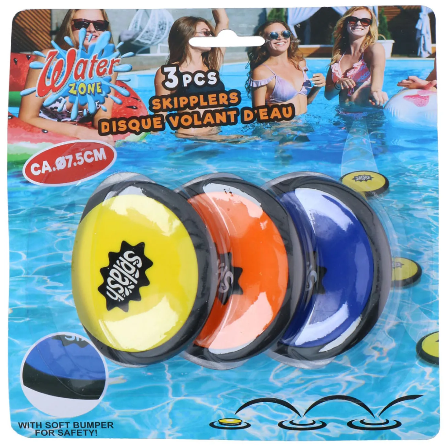 Skippler Waterdisc, 3st.
