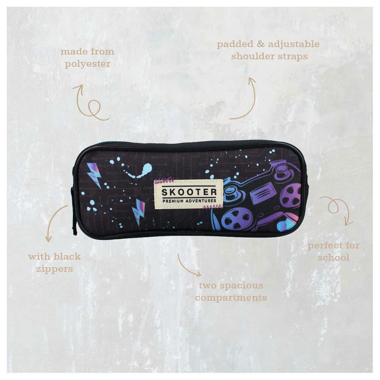 Skooter Etui Game Face On