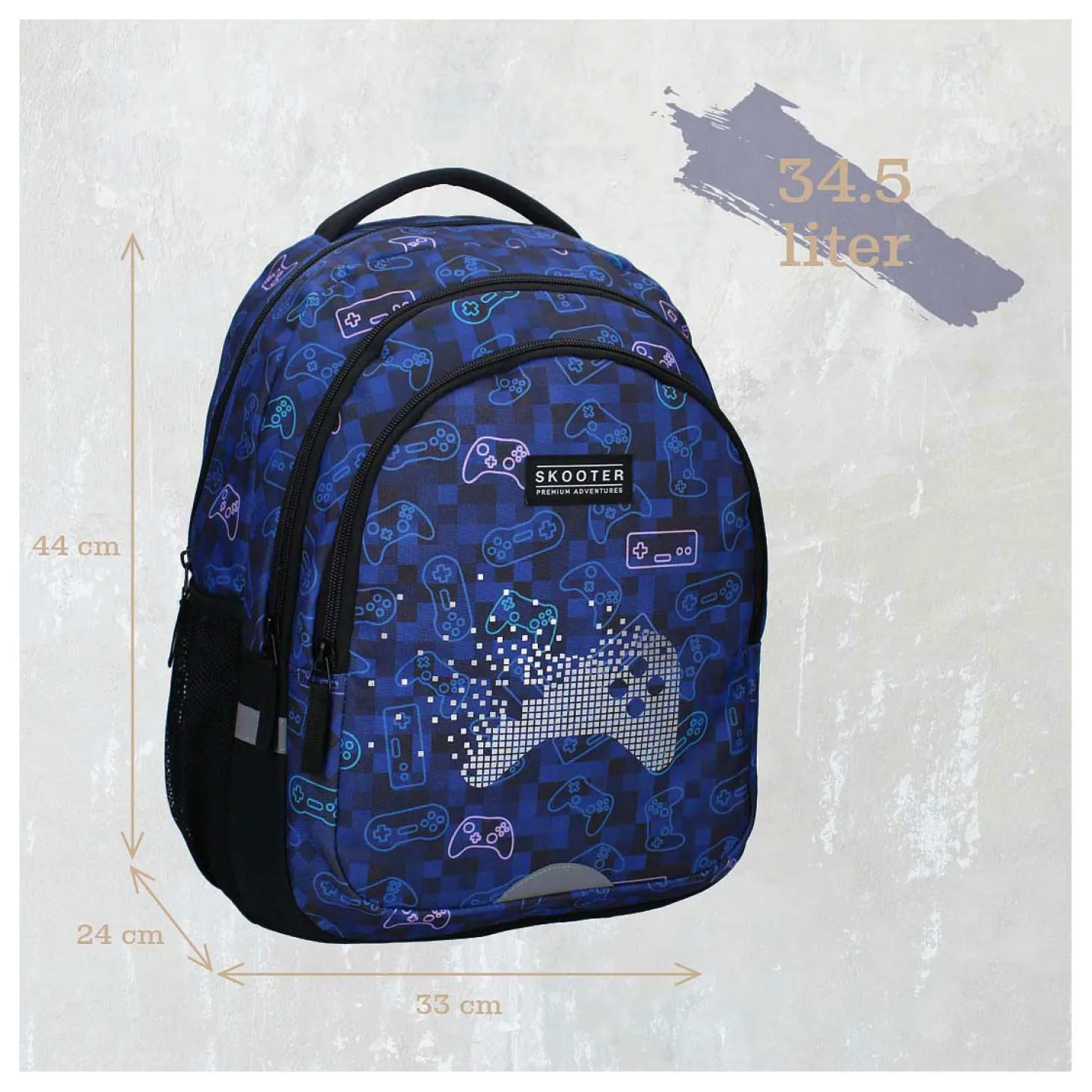 Skooter Rugzak Winning Streak Gameprint