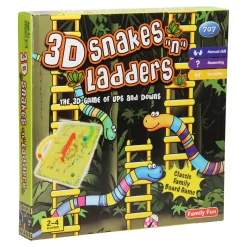 Slangen & Ladderspel 3D