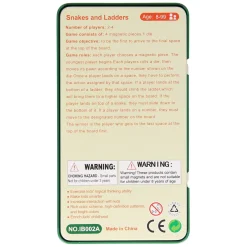 Slangen- en Ladderspel Magnetisch in Blik
