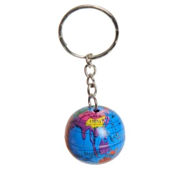 Sleutelhanger - Wereldbol