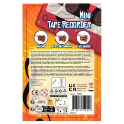 Sleutelhanger Cassetterecorder - 5,5cm