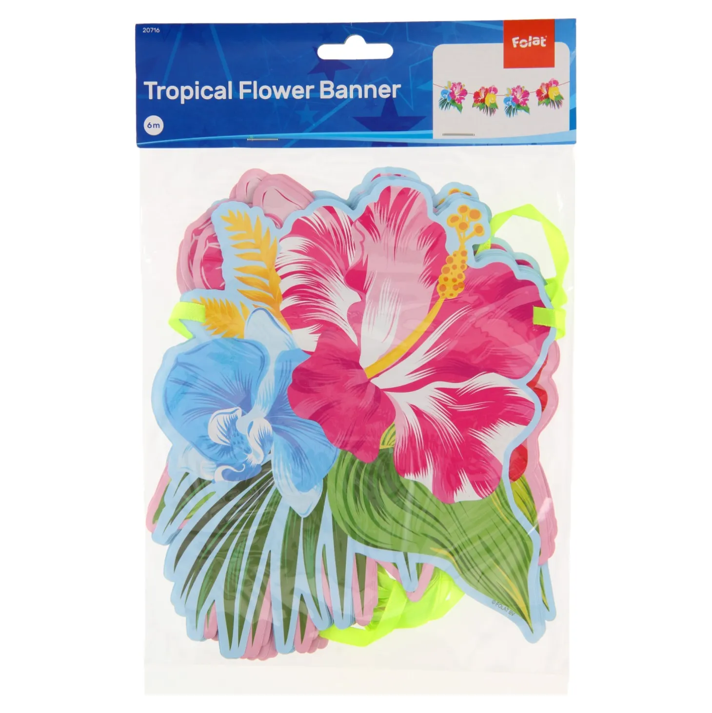 Slinger Tropische Bloemen, 6mtr.