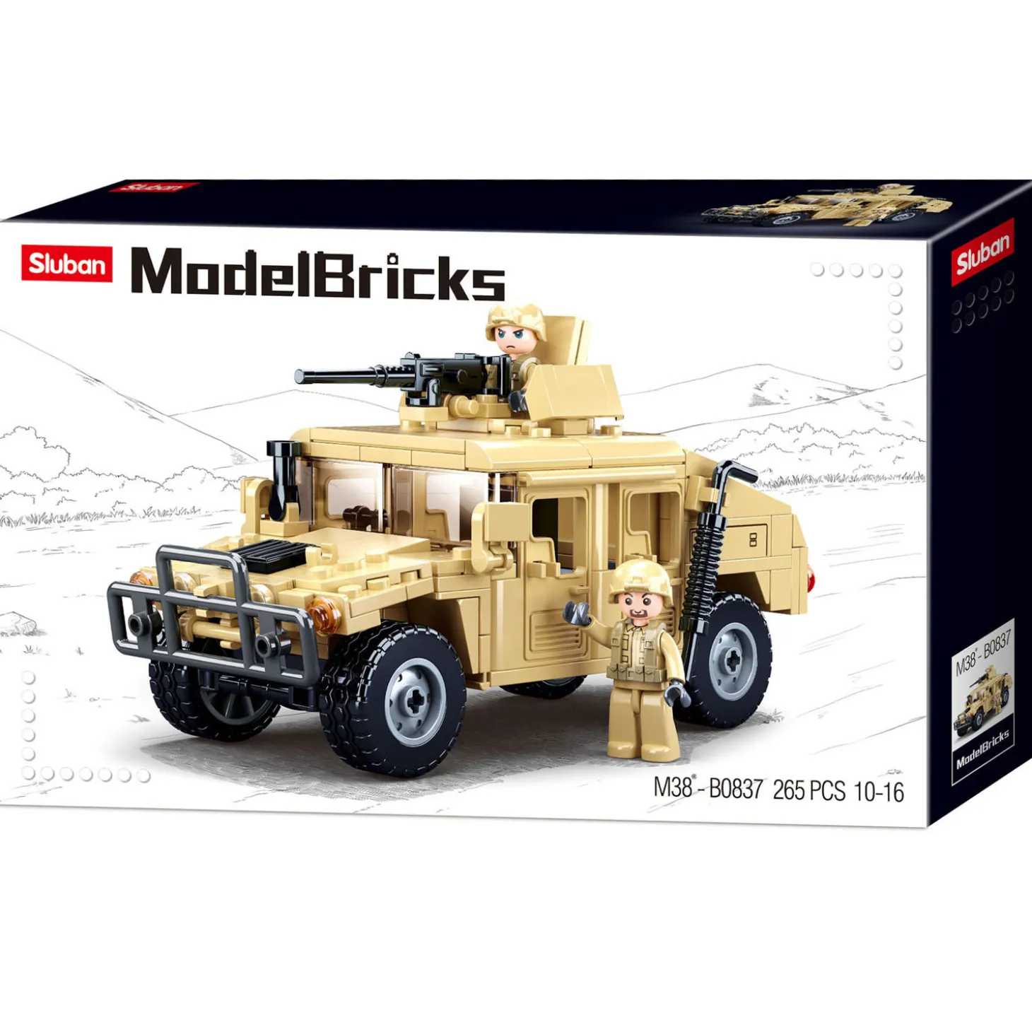 Sluban Army - Gevechtsoff-roader - 265dlg.