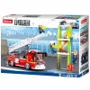 Sluban Brandweer Ladderwagen Oefening
