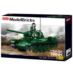 Sluban Medium Tank Groen - 497dlg.