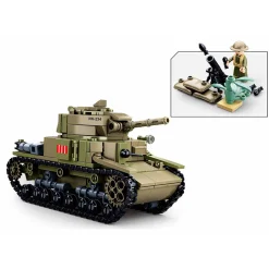 Sluban WWII - Italiaanse Tank 2in1 - 463dlg.