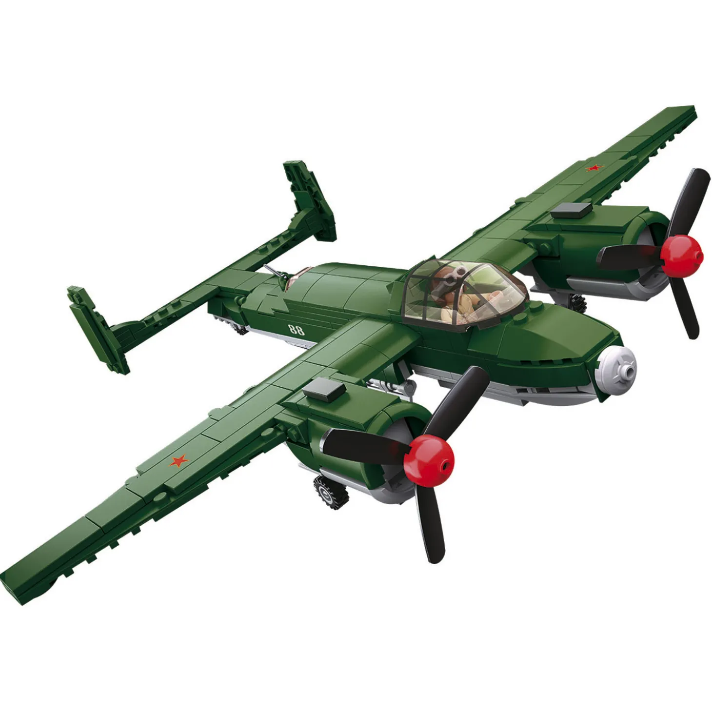 Sluban WWII - Tupolev TU-2 Geallieerde Bommenwerper