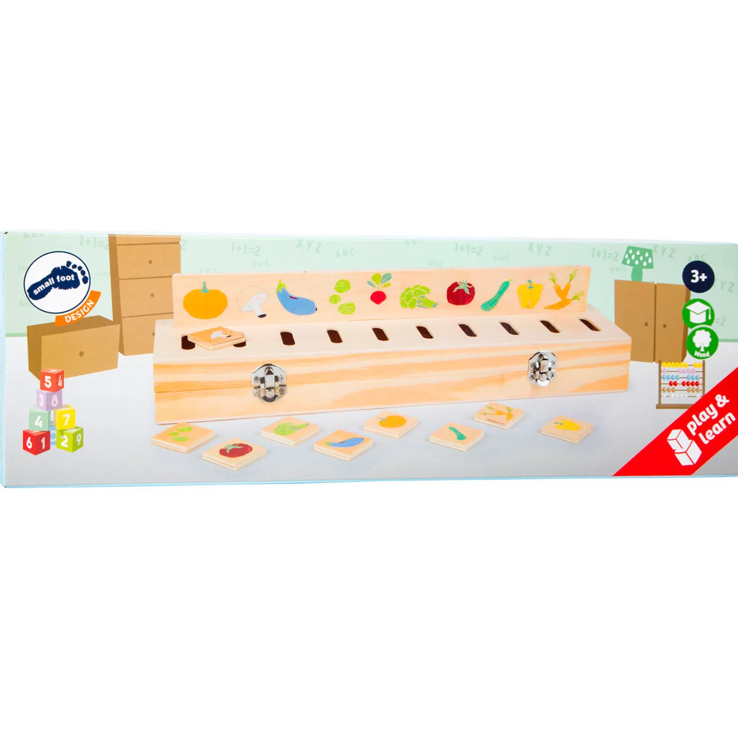 Small Foot - Afbeeldingen Sorteerbox