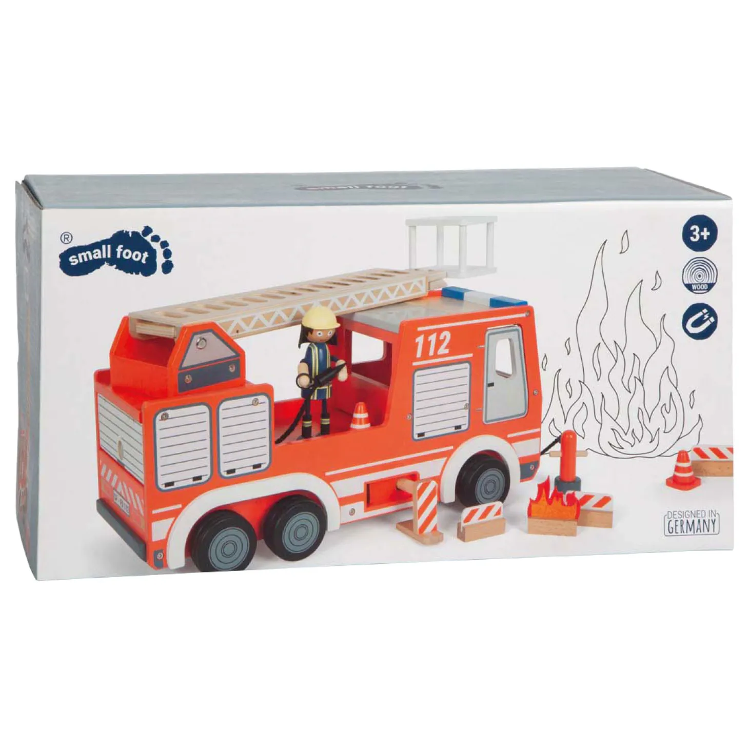 Small Foot - Brandweerauto
