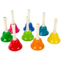Small Foot - Gekleurde Handbellen, Set van 8