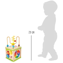 Small Foot - Houten Activiteiten Motoriek Spiraal 5in1
