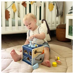 Small Foot - Houten Activiteitenkubus Oceaan