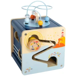 Small Foot - Houten Activiteitenkubus Oceaan