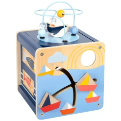 Small Foot - Houten Activiteitenkubus Oceaan