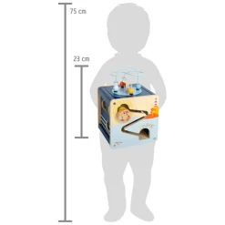 Small Foot - Houten Activiteitenkubus Oceaan