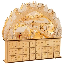 Small Foot - Houten Adventskalender Ski