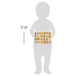 Small Foot - Houten Alfabet Puzzel Safari