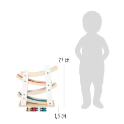 Small Foot  -  Houten Autobaan met 4 Auto's