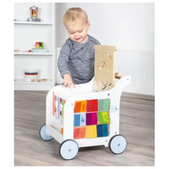 Small Foot - Houten Baby Walker Loopwagen Bloemen