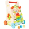 Small Foot - Houten Baby Walker Loopwagen Kleurrijk