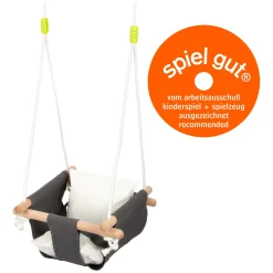 Small Foot - Houten Babyschommel met Kussen