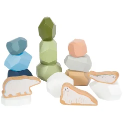 Small Foot - Houten Balansstenen Arctic, 11dlg.