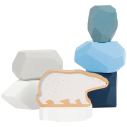 Small Foot - Houten Balansstenen Arctic, 11dlg.